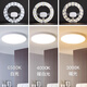 Foshan Lighting (FSL) led ceiling lamp wick modification board high display Ra97 round lamp panel three-color dimming magnetic light source module full spectrum 40 watt three-tone lighting including binding posts