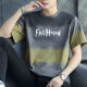 Vancl Eslite 100% reines Baumwoll-Kurzärärmel-T-Shirt für Männer 2025 Neues halbärmeliges T-Shirt Lose Trendy Summer Herren Top Z829 Gray M [Vorgeschlagen 90-115jin [Jin gleich 0,5 kg]]]