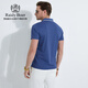 Raidy Boer / Ridy Boer [Mulberry Silk Old Qianfeng] 2025 Polo à manches courtes pour hommes d'été 7031 Bleu foncé L / 175/50