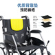 Yuwell manual wheelchair H053C aluminum alloy folding back folding lightweight portable wheelchair for elderly people with disabilities