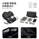 Golf (GOLF) crossbody bag men's printed shoulder bag men's business multi-layer iPad mobile phone bag water-proof commuting men's shoulder bag fog black