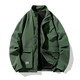 Olabonjo Ola Bomjoola 9906 Frühling und Herbst Vielseitige Trendy Sport Outdoor -Ladung Freizeitclip Brown L.