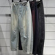 Adidas Clover Damen -Retro -Gradienten -Effekt gewaschen Denim Sporthose JX9214/9212/9213 Light Denim Blue JX9212 32