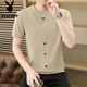 Playboy (Playboy) Summer NUEVA falsa camiseta de dos piezas 2025 Camiseta de manga corta Men a moda de moda transpirable a media manga de media manga Q6623 White XL [115-130Jin [Jin equivale a 0.5 kg]]]