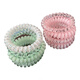Jieweiyi phone cord hair band hair rope Internet celebrity 2025 new style hair tie women's ponytail rubber band high elastic and durable leather sheath JYFQ177 blue + pink 8 pieces