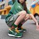 Reebok (Reebok) 520 Regal Men y mujeres Modelo LX2200 American Retro Sports and Casual Jogging Ligero Running Flag Gy9764 Deep Pine Green 36