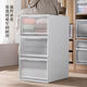 
Danube Dream Storage Box Drawer Plastic Household Clothes Wardrobe Storage Box Storage Box Transparent Organizing Box 9226 Deep 38 Width 30 Height 19 One-pack Price 365 days/Ten Years Warranty/Damage