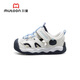 Shepherd boys toddler shoes 2025 summer new original little monster girls soft sole baby shoes baby breathable boys shoes Berry blue 22 shoes inside length 15.0cm/suitable for foot length 14.7cm