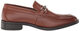 Stacy Adams Boys Kaylor Slip-on Loafers, Cognac Cognac 3 Big Kid