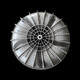 Convient pour la machine à laver Jinshuai XQB75-378 / 378A / 378B / 3552L / 3552/3882 WAVE Roulette Tenue PVC Roue à onde PVC