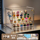 KAMAN Figure Display Cabinet Blind Box Storage Rack Lego Bubble Mart Storage Box Transparent Acrylic Display Box Transparent Extra Large/4 Layers 1