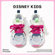 Disney Childre's Shoes Girls Summer Single Net Shoes Dad Chaussures Casual Sports Chaussures Brestable DST1211 Peach 34