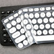 Shengpai (ESPL) Bow Hangshi K221 Cadeve Kaidiwei CR-300 Retro Haizhi Q1 Fude IK6630 Film de protection du clavier K780 Semi-Transparent blanc
