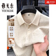 CEO Yageor flagship official store flagship 2025 summer new linen cotton short-sleeved shirt for men casual skin-friendly and breathable QH/4856 camel short-sleeved shirt M 100-125Jin[Jin equals 0.5 kg]