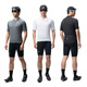 ROCKBROS cycling suit shorts shorts men's breathable outdoor running sports top summer Landi-White L