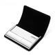 
Geboni business card box real cowhide business card holder men and women business card bag business gift business card box large capacity card bag card holder curve black [cowhide material]