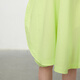 jnby by JNBY Jiangnan cloth children's clothing cotton poplin short-sleeved dress petal shape summer girls children 1O5G12170 786/ tender yellow 140 cm