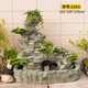 Outdoor garden rockery flowing water fountain ornaments top floor fish pond landscape villa courtyard entrance bonsai decoration 5010 rectangular pool 190x70x155 length, width and height