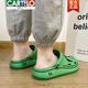 Cartelo Crocodile (Cartelo) Tabouret Sensation de sens Chaussures pour femmes Sandales à toe à sandales de sac épaisses d'été