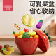 Bainshi Children's Fruit Cut Le Peeling Fruit Vegetable Simulation Apple Baby Bites Kitchen Cooking Girl Toy Gift