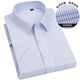 G2000 Camisa de manga corta para hombres Summer de algodón del algodón delgado de algodón versátil ropa formal casual sin planchar camisa transpirable DX6630 41