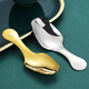 Flying Kitchen tea spoon tea set accessories exquisitely carved metal tea spoon tea shovel 304 stainless steel tea spoon