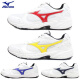 美津浓（MIZUNO）男女SCHOOL透气网面减震防滑复古休闲鞋跑步鞋 29KV13062白色/红色 36.5 230