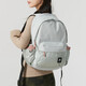 Adidas Rucksack für Männer und Frauen Neue Outdoor Casual Lightweight Student Rucksack Vielseitiger tragbarer Sporttasche JX5008 Miracle Silver Misc