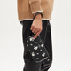 Coach (Coach) Frauen Mahjong-Tasche Nolita Serie Modetasche ABERARM Handgelenk Bag Black-Print CP476 SVA47