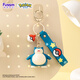 funism playful Pokémon Keychain Car La Cara doll cartoon car pendant backpack hanging decoration birthday gift