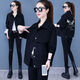 Fhhuabd Denim Veste pour femmes coréen style lâche Nouvelle tendance printemps printemps Internet célébrité tendance des vêtements féminines courtes tendance 9902 # style chinois L [Suggestion 116--130jin [Jin est égal à 0,5 kg]]]