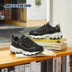 Skechers Women's Shoes Spring Retro Panda Zapatos Casual Bear Sports Shoes Dad Shoes 11979 FACTRA OFICIAL AUTENTIC NEGRO/ORO 11979-BKGD 35