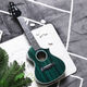 Jingjia Musical Instrument Internet Promi Ukulele weibliche kleine Gitarrenanfänger 23-Zoll-Schüler Kinder Jungen und Mädchen [23 Zoll] Schwarz-Weiß-Kontrast Voller Accessoires + Tuner
