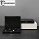 Qianjun High-End-Schmuckschachtel High-End-Schmuckstasprotokoll Haushalt Multifunktionsring Ring Halskette Schmuck Verpackung Geschenkbox 20 Grid Ring Box (Moonlight Night Black) -H15604