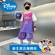 迪士尼男童运动套装2025夏季新款儿童洋气中大童短袖帅气篮球服两件套潮 品牌黑色9901 150 【适合身高140左右】