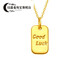 Ally 999 Pure Gold Chocolate Candy Good Luck Gold Pendant 5G Hard Gold Transfer Bead Gold Necklace Women's Clavicle Chain Fine Style GoodLuck Good Luck Pendant Free Gold Plated Necklace