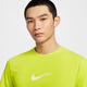 耐克（NIKE）官方HYVERSE DRI-FIT男子防晒速干短袖上衣夏季T恤HV4882 389明黄/山峰白/银 2XL