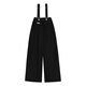 
Disney girls overalls spring and summer thin 2025 new girls large children summer suit girls summer black children's pants short sleeves 160