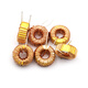 Dafuri Toroidal Inductor 33UH 100UH 47UH 470UH 3A 6A lm2596 wound coil magnetic ring inductor 56UH (3A) (5 pcs)