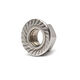 Flange nut 304/201 stainless steel anti-slip pattern flange nut GB6177M4M5M6M8M10M12M14 304 stainless steel flange mother M12200 pieces