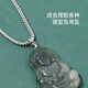 Fat Donglai same style pt950 platinum buckle head 18K gold oblique hole pendant necklace connected with melon seed buckle 18K copper coin type oblique hole pendant buckle gold