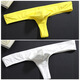 FHHUABD性感男士性jj丁字裤同志gay情趣内裤衣服装批发 白色 M