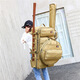 Shantou Lincun Fishing Chair Bag Backpack Multifunctional Fishing Gear Bag Large Backpack Outdoor Fish Bag Fishing Rod Bag Fishing Bag Waterproof Fish Protection Bag Khaki 82*42*18