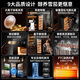 CIGARLOONG 138C constant temperature and humidity cigar cabinet cedar wood shelf WiFi IoT controlled water ion ammonia removal fingerprint lock air-cooled frost-free compressor frequency conversion energy-saving silent cigar cabinet cigar basket model + purified ammonia + WiFi + fingerprint lock