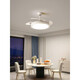 JPHZNB-Lampen sind komplett mit Schlafzimmerlampen und Esslampen Guangdong Zhongshan Wohnzimmer Weißes Internet-Promi-Deckenlampe A-9215 Runde/40 cm/drei Farben