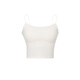 Ainos Essi 2025 Summer New Short Slim Inner Matching Versatile Base Bra Beautiful Back Sling Vest Women 50625297 White One Size M