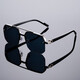 Century Tyrannosaurus Sunglasses Official Website Official Website Glasses High-value Double Beautiful Square European and American Photos Personality Simple Half Frame Black Frame Gray Frame