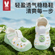 Moertu Kinderschuhe 2025 Sommer neuer weicher Sohle Sneakers Jungen und Frauen stetige Schuhe atmungsaktive Hohlschuhe Anti-Kicking-Schuhe