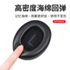 Modun Applicable to QCY H3/H4 earmuffs H3lite noise reduction earphone cover for special headwear Bluetooth earphone cover Gold standard wireless headset sound insulation sponge pad comfortable wear-resistant leather case accessories [H3 special] White gray printed protein leather ear cups pair