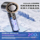 Xiaomi YouPin Ice Comfort Handheld Pequeño ventilador 2025 Nuevo artefacto de enfriamiento de hogares Semiconductor Faned Ban Portable Ventilador Portable 1047 Glacier White Standard Model 1000MAH